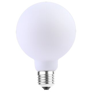 LED Filament Leuchtmittel G95 Globe 12W = 100W E27 opal 1521lm warmweiß 2700K