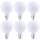 6 x LED Filament Leuchtmittel G95 Globe 12W = 100W E27 opal 1521lm warmweiß 2700K