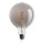 6 x LED Spiral Filament Leuchtmittel Globe G125 5W E27 Rauchglas 130lm extra warmweiß 1800K DIMMBAR