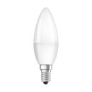 3 x Bellalux LED Leuchtmittel Kerze 3,2W = 25W E14 matt 250lm warmweiß 2700K 220°