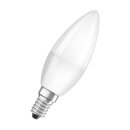 3 x Bellalux LED Leuchtmittel Kerze 3,2W = 25W E14 matt 250lm warmweiß 2700K 220°