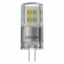 Osram LED Leuchtmittel Stiftsockellampe 2W = 20W G4 klar...