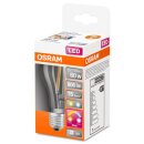Osram LED Filament Leuchtmittel Birnenform A60 7W = 60W E27 klar 806lm FS Relax & Active per Lichtschalter warmweiß & kaltweiß
