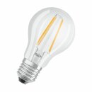 2 x Bellalux LED Filament Leuchtmittel CLA60 Birnenform 7W = 60W E27 klar 806lm warmweiß 2700K FS