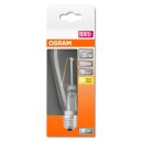 Osram LED Filament Edison ST64 Leuchtmittel 2W = 25W E27 klar FS warmweiß 2700K