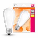 Osram LED Leuchtmittel Star Classic Edison ST64 7W = 60W E27 matt 806lm FS warmweiß 2700K