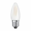 Osram LED Filament Leuchtmittel Retrofit Kerze 4W = 40W E27 matt 470lm FS warmweiß 2700K