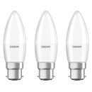 3 x Osram LED Leuchtmittel Base Classic B Kerzen 5,7W =...