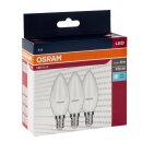 3 x Osram LED Leuchtmittel Kerzen 5,5W = 40W E14 matt...