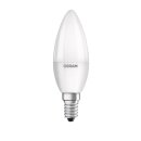 3 x Osram LED Leuchtmittel Kerzen 5,5W = 40W E14 matt 470lm 840 Neutralweiß 4000K