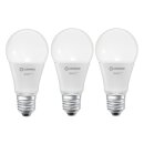 3 x Ledvance LED Smart+ Birne A60 9W = 60W E27 matt 806lm warmweiß 2700K Dimmbar App Google Alexa WiFi