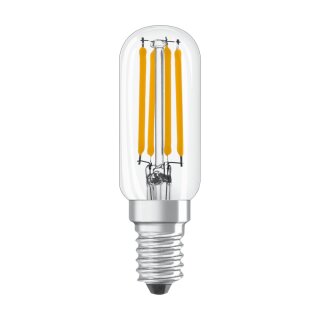 Osram LED Filament Leuchtmittel T26 Röhre 6,5W = 55W E14 klar 730lm warmweiß 2700K