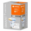 Ledvance LED Smart+ Glas Reflektor PAR16 4,9W = 50W GU10 350lm Tunable White 2700K-6500K 45° Dimmbar App Google Alexa WiFi