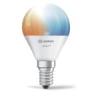 3 x Ledvance LED Smart+ Tropfen 4,9W = 40W E14 matt 470lm Tunable White 2700K-6500K Dimmbar App Google Alexa WiFi