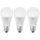 3 x Ledvance LED Smart+ Leuchtmittel Birne A60 9W = 60W...