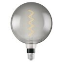 Osram LED Spiral Filament Leuchtmittel Vintage 1906 G200 Globe 5W = 12W E27 Rauchglas 110lm extra warmweiß 1800K