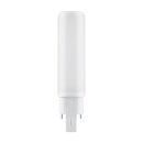 Osram LED Leuchtmittel Dulux D/E 6W = 13W G24q-1 660lm 840 neutralweiß 4000K 4 Pins HF & AC Mains