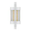 Radium LED Leuchtmittel 78mm Stab R7s 8W = 75W R7s klar...