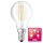 Osram LED Filament Leuchtmittel Tropfen P45 4W = 40W E14 klar 470lm warmweiß 2700K 3-Stufen-Dimmbar