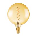 Osram LED Spiral Filament G200 Globe Vintage 1906 5W = 28W E27 Gold 300lm extra warmweiß 2000K DIMMBAR