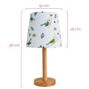 Paulmann Pauleen Tischleuchte Cute Bird Weiß Stoff/Holz max. 20W E27 ohne Leuchtmittel mit Schalter