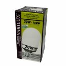 Varilux Energiesparlampe G75 Globe 20W = 100W E27 matt...