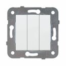 Panasonic Viko Karre-Meridian 3-fach Ein/Aus Schalter...