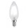 Paulmann LED Filament Kerze 5W = 40W E14 matt 470lm Tageslicht 6500K kaltweiß Dimmbar