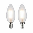 2 x NCC Licht LED Filament Kerzen 5W = 40W E14 matt 470lm...