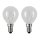 2 x Osram Classic P Glühbirne Tropfen 40W E14 klar 400lm warmweiß Glühlampe dimmbar