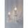 Paulmann Deco Glas Kerze Windstoß gedreht klar max. 75W für E14/E27