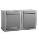 Panasonic Pacific Aufputz Feuchtraum Steckdose / Ein- /...