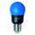 Megaman Energiesparlampe Tropfenform P45 7W E27 5lm Blau 230V