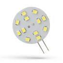 Spectrum LED Leuchtmittel Stiftsockellampe rund Ø3cm 2W G4 12V 230lm Tageslicht 6000K kaltweiß 120°