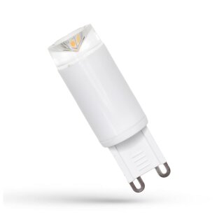 Spectrum LED Leuchtmittel Stiftsockel 2,5W G9 210lm Tageslicht 6000K kaltweiß 100°