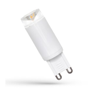 Spectrum LED Leuchtmittel Stiftsockellampe 2,5W G9 200lm Neutralweiß 4000K 120°