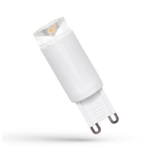 Spectrum LED Leuchtmittel Stiftsockellampe 2,5W G9 190lm warmweiß 3000K 100°