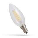 Spectrum LED Filament Leuchtmittel Kerze 5,5W E14 klar...