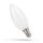 Spectrum LED Filament Leuchtmittel Kerze 6W E14 matt 800lm 840 Neutralweiß 4000K
