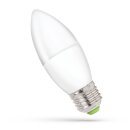 Spectrum LED Leuchtmittel Kerze 6W E27 matt 560lm...