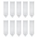 10 x Osram LED Leuchtmittel Dulux T/E 10W = 26W GX24q-3...