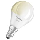 4 x Ledvance LED Smart+ Leuchtmittel Tropfen 4,9W = 40W E14 matt 470lm warmweiß 2700K Dimmbar App Google Alexa WiFi