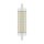 10 x Bellalux LED Leuchtmittel Stabform 118mm 12,5W = 100W R7s klar 1521lm warmweiß 2700K