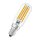 10 x Osram LED Filament Leuchtmittel T26 Röhre 6,5W = 55W E14 klar 730lm warmweiß 2700K