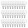 30 x Osram LED Leuchtmittel P45 Tropfen 5,5W = 40W E14 matt 470lm 827 Warmweiß 2700K