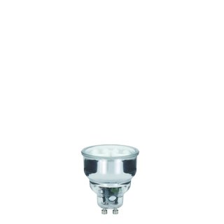 Paulmann ESL Energiesparlampe Glasreflektorlampe 5W GU10 Chrom Warmweiß PX001
