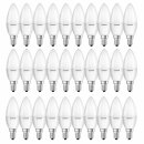 30 x Osram LED Leuchtmittel Kerzen 5,5W = 40W E14 matt 470lm 840 Neutralweiß 4000K