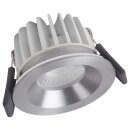 Ledvance LED Einbauleuchte Spot-FP Silber Ø8,1cm...