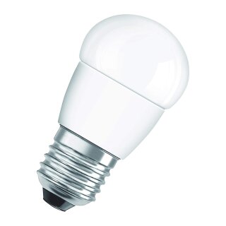 Bellalux LED Leuchtmittel Tropfenform 5W = 40W E27 matt 470lm warmweiß 2700K