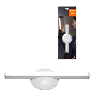 Ledvance LED Akku Spiegelleuchte LEDstixx IP44 2W 150lm Neutralweiß 4000K USB 3-Stufen-Dimmbar